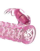 Fantasy X-Tensions Vibrating Couples Cock Cage Pink Pumps, Extenders and Sleeves